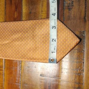 Brioni Silk Tie Bronze